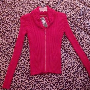 Red rhinestone Holiday sweater